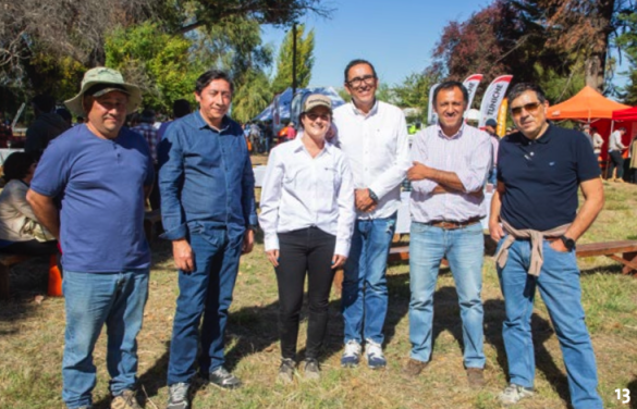 Sandro Gallardo, Damaso Gallardo, Bárbara Kaufhold, Armando Órdenes, Sergio Lara, Roberto Gallardo. 