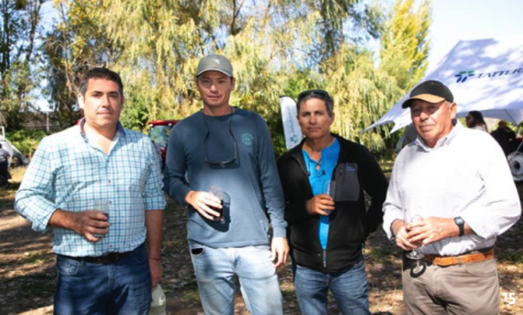 Juan Pablo Salas, Manuel Cruz, Claudio López, Luis Millacaris. 