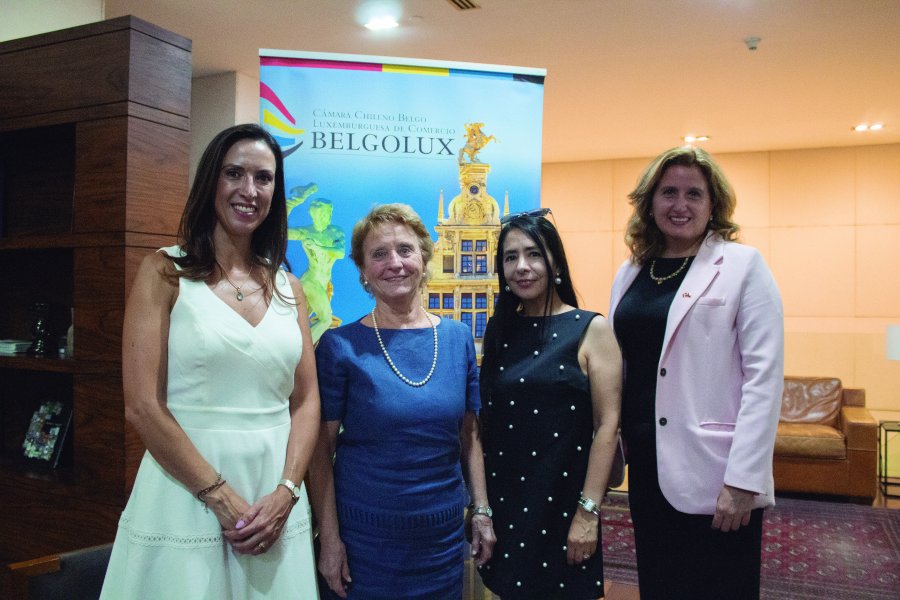 Lisiane Barcelos, María Eliana Correa, Constanza Cárdenas, Carolina Aceituno 